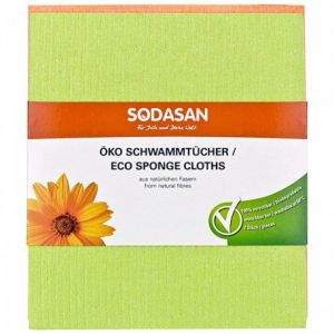 SODASAN Öko Schwammtücher 2er Pack