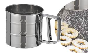 Mehlsieb aus Edelstahl