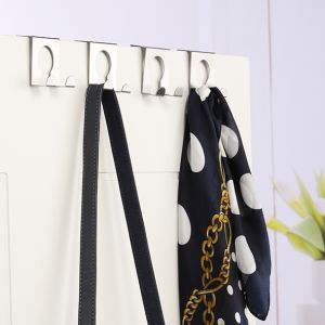 Türhaken 4er - Set Maße: je ca. 5,1 x 4,5 x 5,1cm