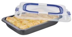 Kuchenform mit Deckel und Tragegriff