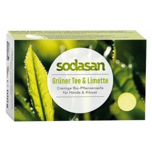 Bio-Seife Grüner Tee + Limette 100g