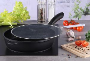 Pfannenspritzschutz 2 - tlg. Maße: ca. Ø: 25 und 29cm