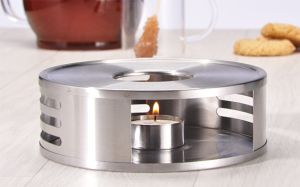 Stövchen aus Edelstahl