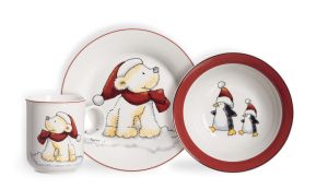 Kinderset Felix 3 tlg. Teller, Schale und Becher