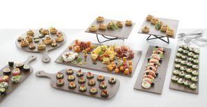 Servierplatte Holzoptik