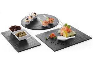 Platte  in Schieferoptik und Granitoptik aus Melamin