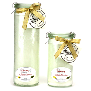 Candle Factory Jumbo White Christmas