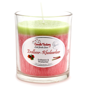 Candle Factory Party Light -Erdbeer-Rhabarber