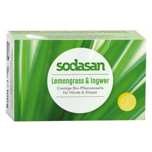 SODASAN Bio-Seife Lemongrass + Ingwer 100g