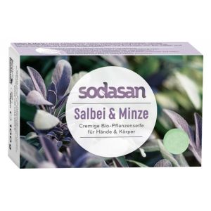 SODASAN Bio-Seife Salbei + Minze 100g
