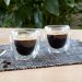 Espresso Glas, 80ml 2er Set  doppelwandig, ca. 6,3 x 6,4cm